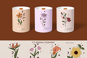 ZODIAC women and flowers collection, an Object Illustration by EasyArt (Thumbnail 5 of 11)