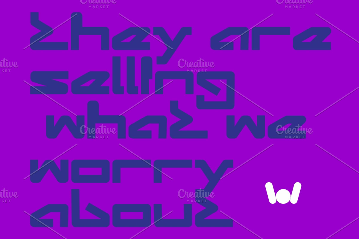android robot font preview 3