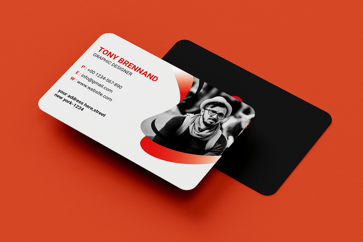 Business Card, a Business Card Template by creative-som (Photo 1 of 3)