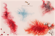 22 Watercolor Shapes, a Texture Graphic by Michael Rayback Design (Thumbnail 5 of 6)