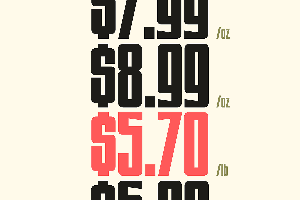 HALLIDAY Font, a Sans Serif Font by ILITY© Fonts (Photo 4 of 6)