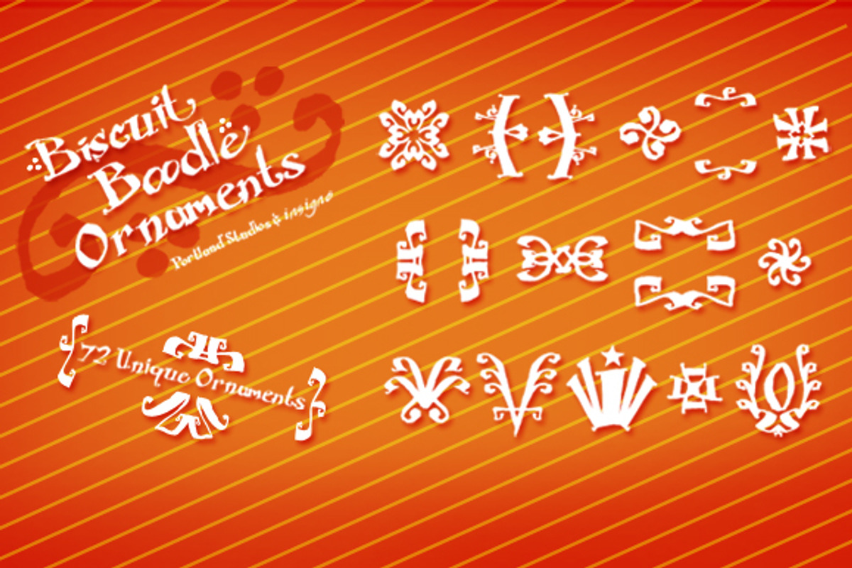 Biscuit Boodle Ornaments