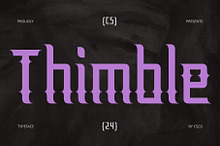 CS Thimble – Gothic Font