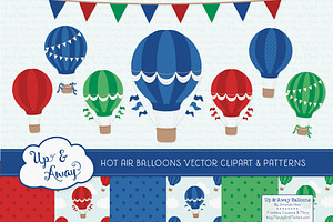 Crayon Box Boy Hot Air Balloons, an Illustration by Amanda Ilkov