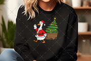 Christmas Goose Funny Christmas Tree, an Illustration by Craft Nest (Thumbnail 4 of 6)