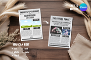 Front Page Newspaper Template, a Magazine Template by ZoloDesignHub (Thumbnail 3 of 7)