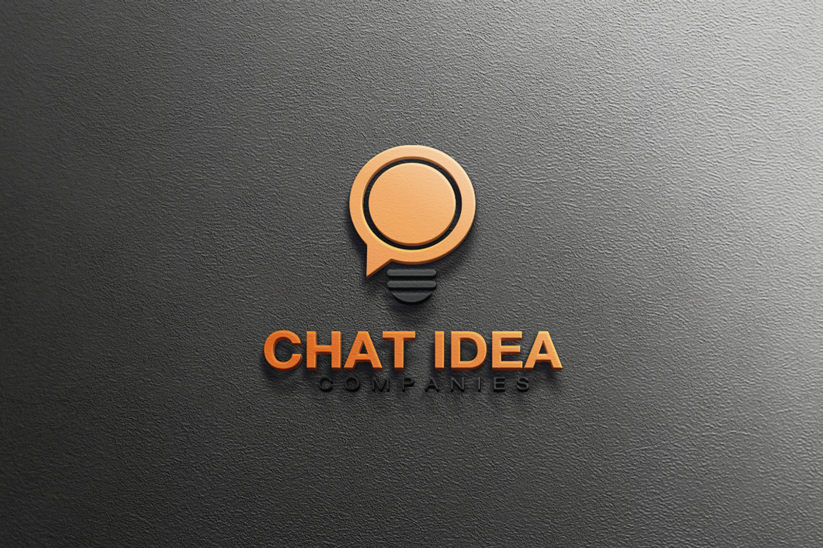 Chat Idea Logo, a Branding & Logo Template by CAIRON CREATIVESTUDIO (Photo 5 of 5)