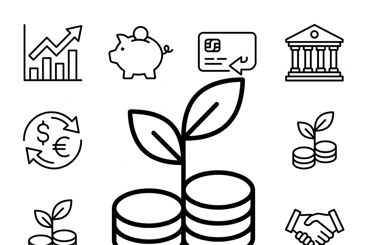 Vector Digital Learning Skills Icons, an Outline Icon by adenpinkstore (Photo 1 of 11)