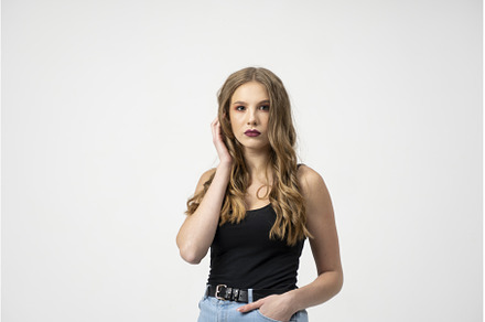 Beautiful young woman portrait in a, a Person Photo by volodymyrshtun13795