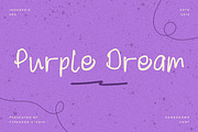 Purple Dream Handwritten, a Handwritten Font by Typehand Studio (Thumbnail 8 of 10)