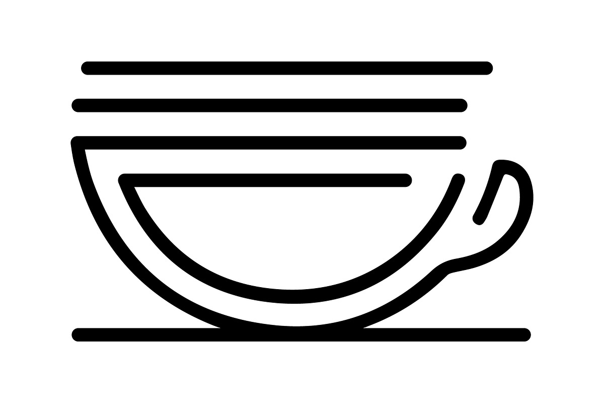 Bar And Cafe Logo, a Branding & Logo Template by Rhealea_Design