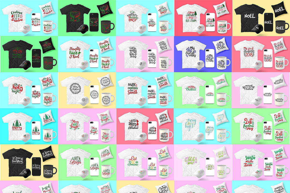 400 Christmas tshirt Design, svg, dx, a Templates & Theme by designvillage (Photo 4 of 5)