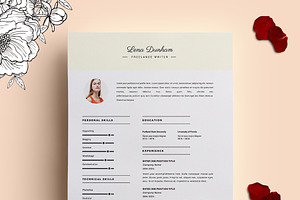 Writer Resume Template /CV