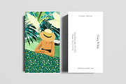 Chill Business Card Template, a Business Card Template by Human-made. Made to feel. (Thumbnail 2 of 2)