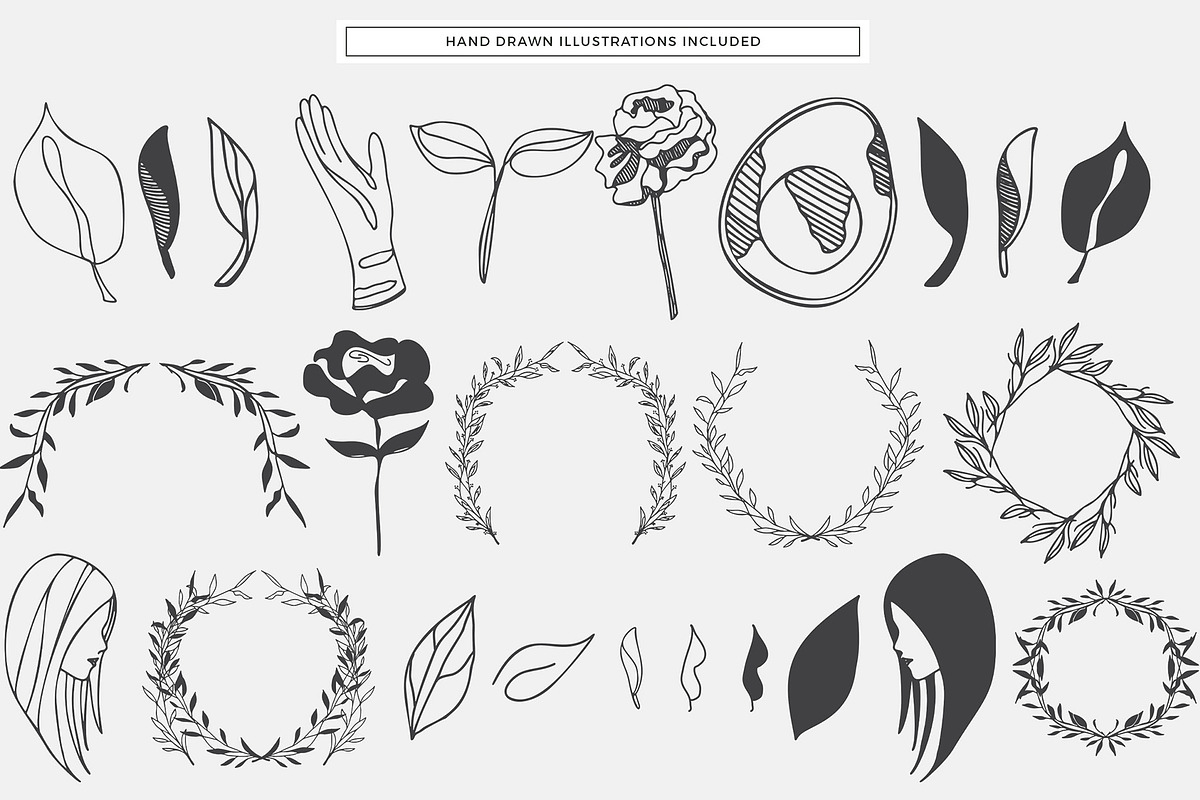 Remmí Hand-drawn Illustrations, a Seasonal Illustration by Feather & Sage Design (Photo 11 of 11)