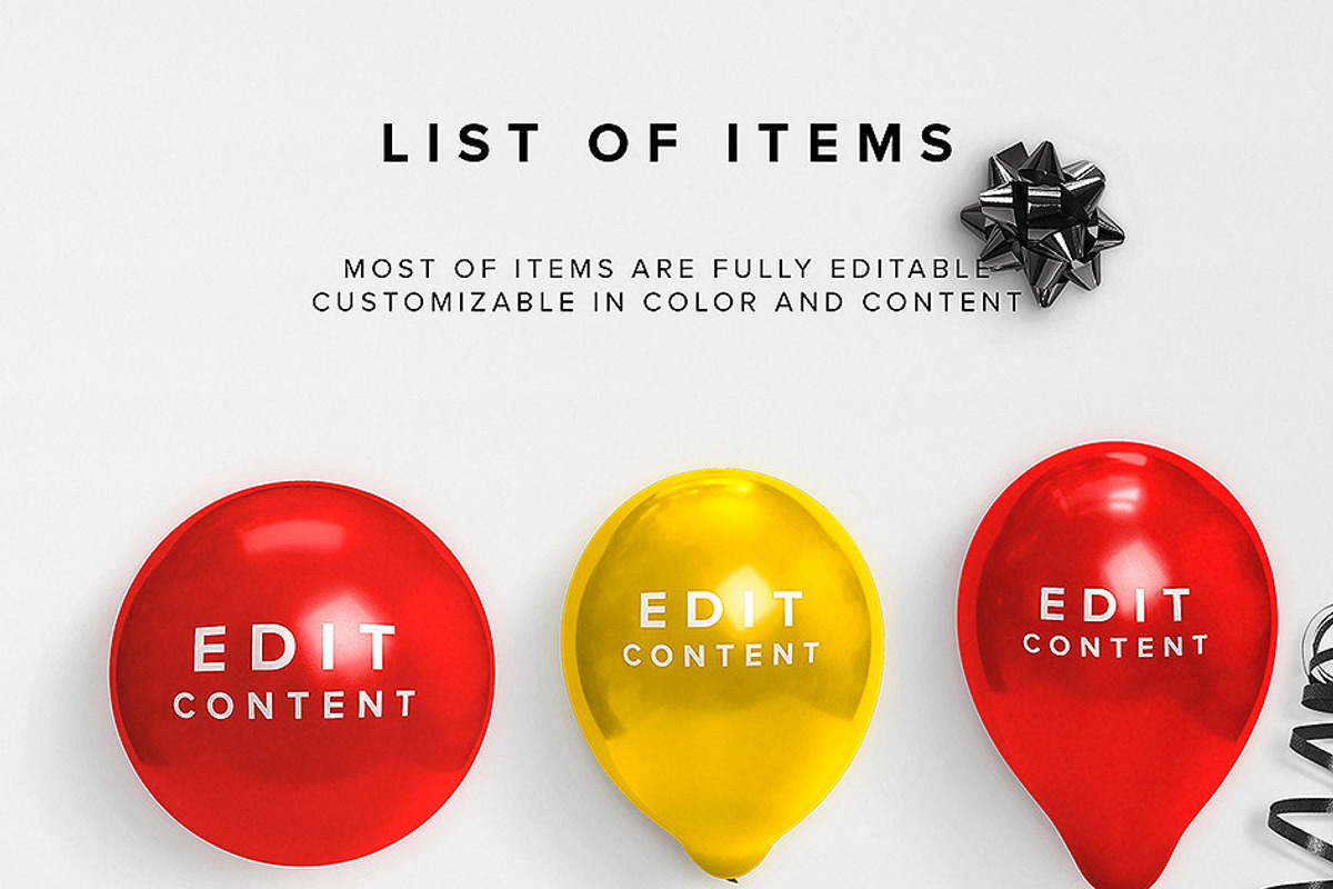 Party Edition - Custom Scene, a Product Mockup by Custom Scene (Photo 3 of 15)