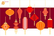 Chinese New Year-set of cliparts, a Seasonal Illustration by Collection by VY (Thumbnail 3 of 15)