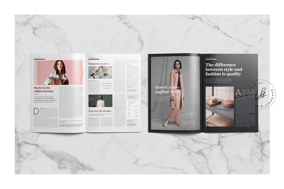 Studio Style Report, a Magazine Template by Studio Standard (Photo 6 of 11)