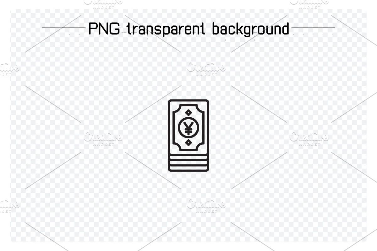 Yuan Money Icons Set, a Finance Illustration by Designfour (Photo 4 of 7)