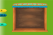 Game wooden shelf windows set, a Templates & Theme by julia_musdotter (Thumbnail 2 of 9)