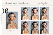Editorial Skin Tone Photoshop Action, a Preset Add-On by elenajasic.com (Thumbnail 1 of 4)