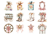 Western Coquette Clipart, an Illustration by Design Market (Thumbnail 3 of 4)