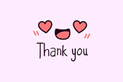 Cartoon Kawaii Face Set Illustration, an Object Illustration by ArtVarStudio (Thumbnail 3 of 3)