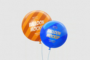 Balloon Mockup, a Product Mockup by zpackcreative (Thumbnail 4 of 4)