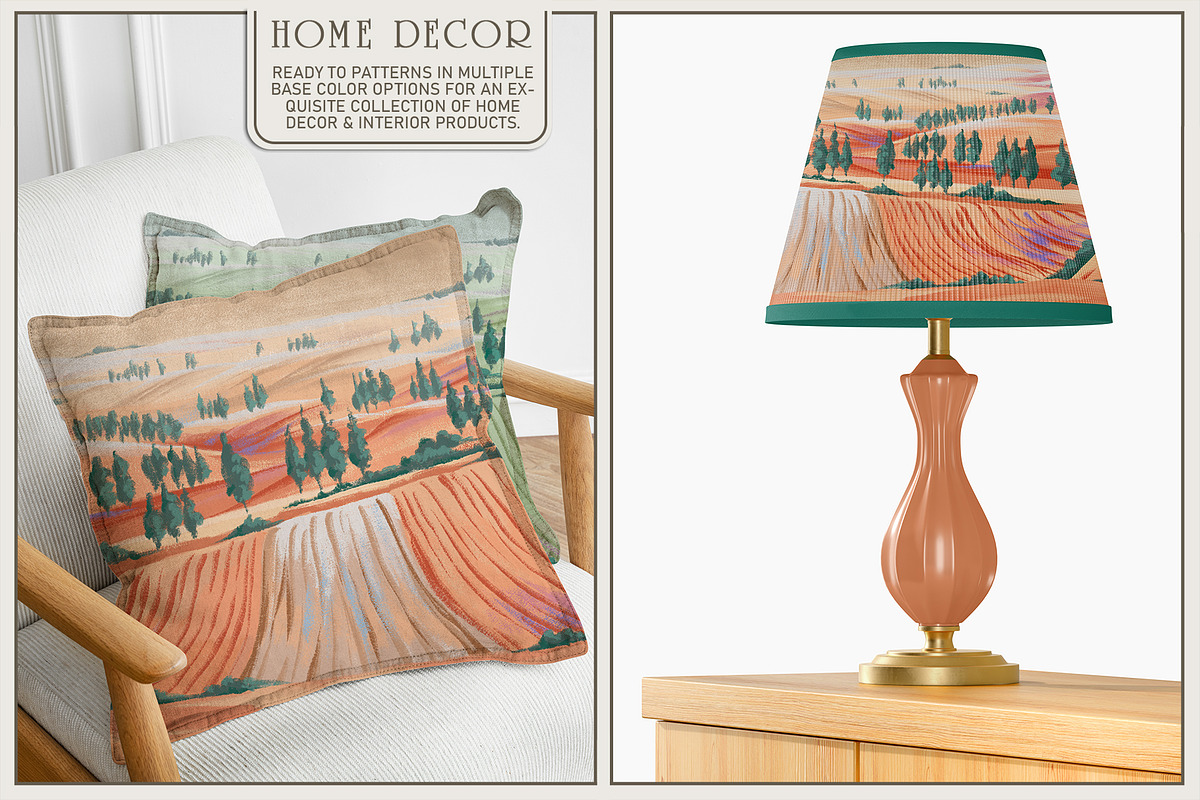 Fresco collectionDreamy Plains, a Wallpaper Graphic by Natalia0307 (Photo 5 of 12)