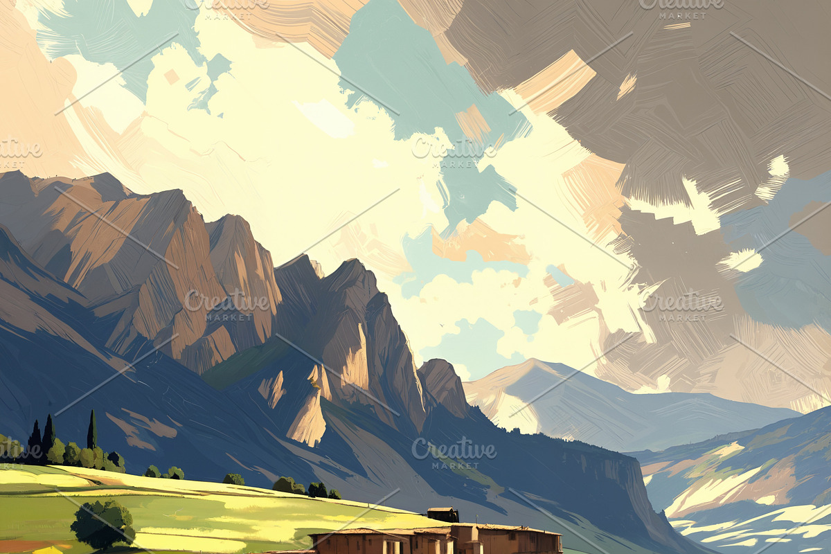 36 Italy-Themed Illustrations, a Background Graphic by h.utomo (Photo 9 of 36)
