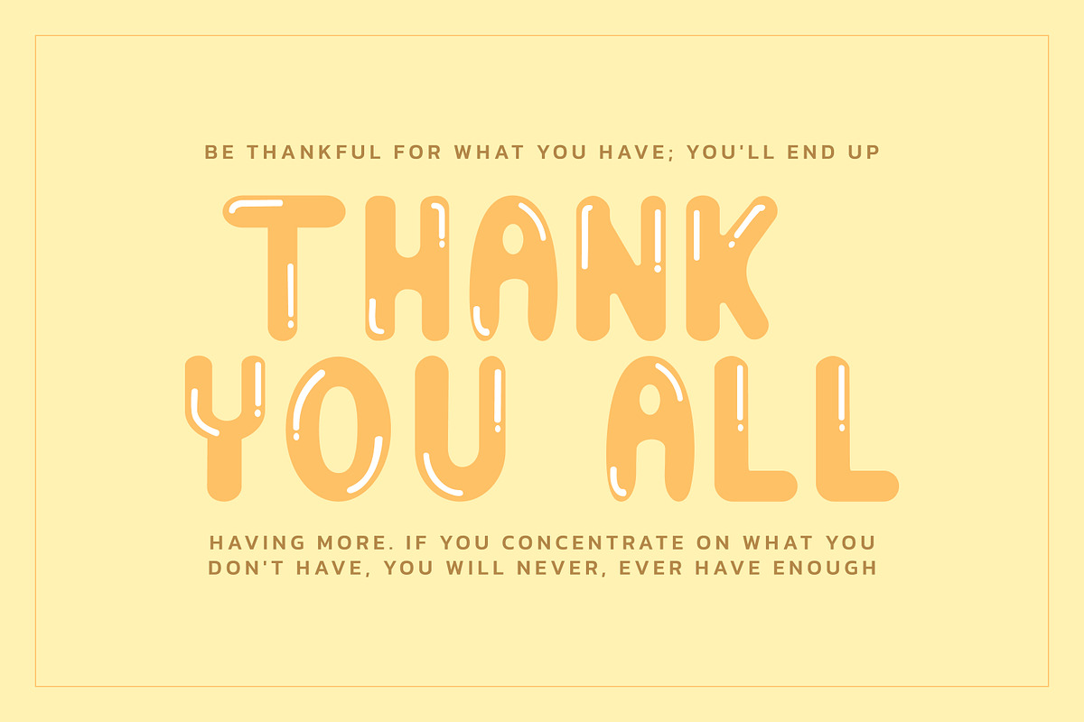 Bubble Cheerful Display Font, a Symbol Font by infernostudio3 (Photo 9 of 10)