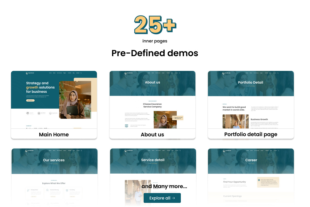 Boost Your Business Consulting Website with Syndicate: Figma UI ...