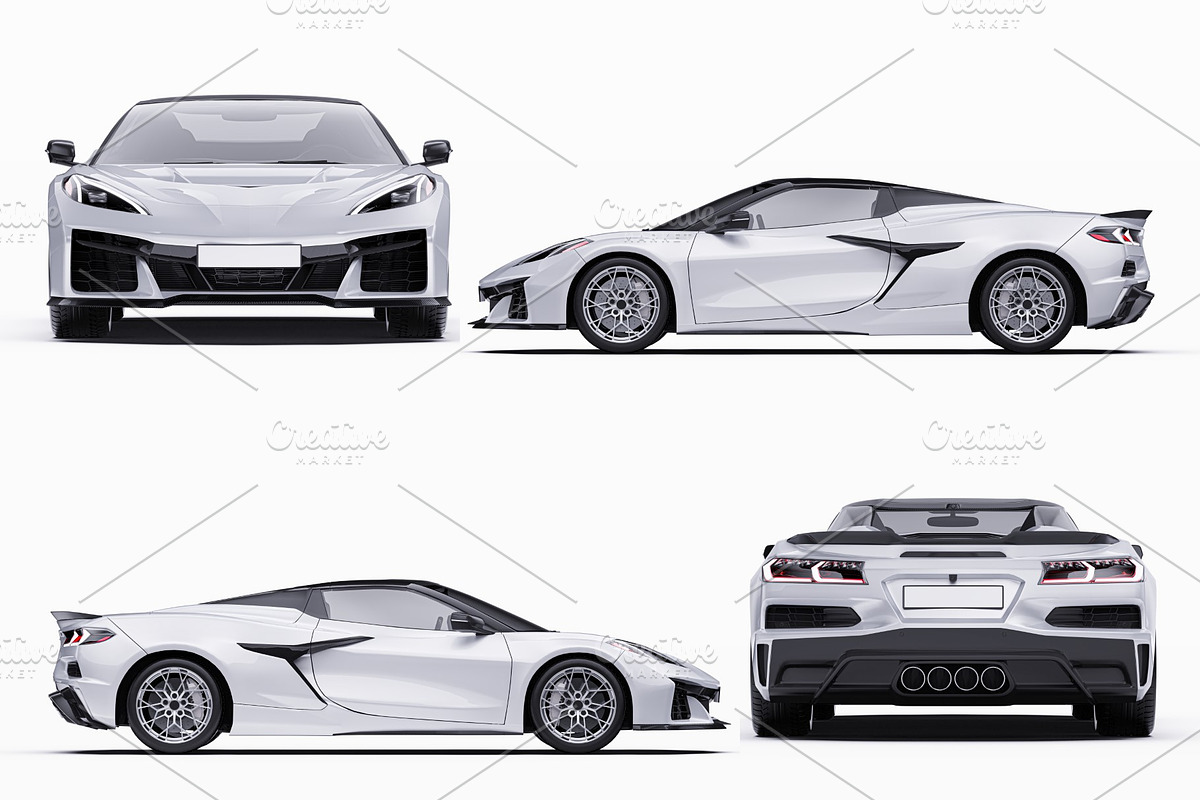 2026 Hyper Sport Convertible Set, an Advertising Mockup by Halal Graphic Studio (Photo 11 of 12)