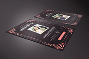 Elegant Retro Wedding Invitation, an Invitation Template by Creatiya Type (Thumbnail 2 of 5)