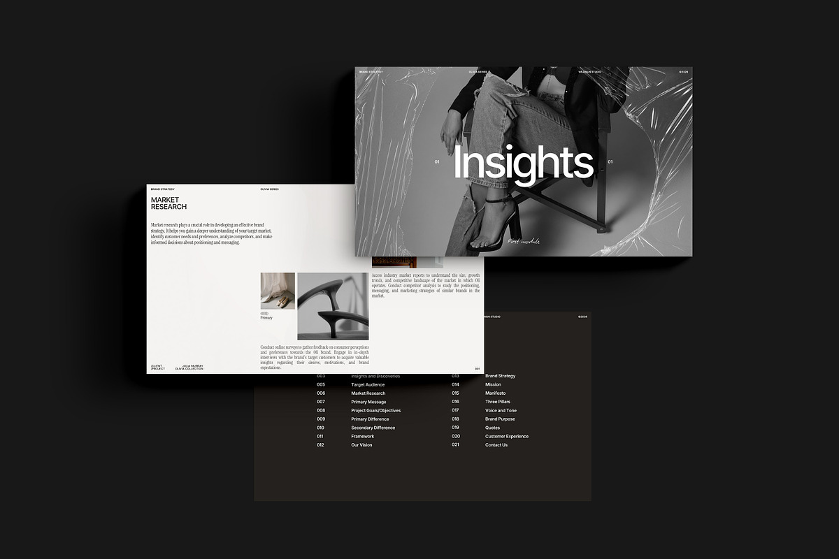 OLI / Brand Strategy, a Presentation Template by Wildnun Studio (Photo 5 of 16)