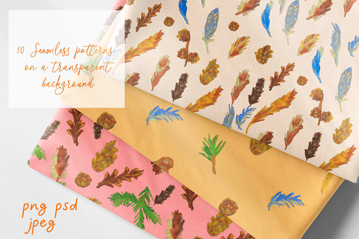 Kids Crayon Nature Elements Seamless, a Pattern Graphic by Lucyinyourheart (Photo 7 of 10)