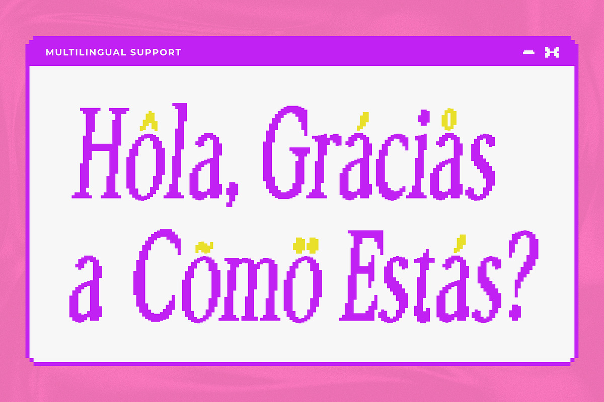 Muntave - Pixelated Oblique Serif, a Serif Font by Typia Nesia (Photo 11 of 11)