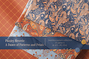Boho Paisley & Floral Patterns, a Pattern Graphic by Sonulkaster (Thumbnail 1 of 13)