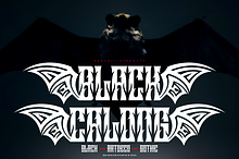 Black Calong - Artdeco Font