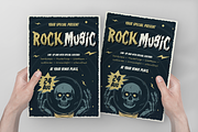 Rock Music Festival Night Flyer, a Flyer Template by Annora Studio (Thumbnail 4 of 5)