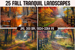 Fall/Autumn Tranquil Landscapes