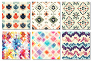 Modern Pixel Geometric Patterns, a Texture Graphic by Dream Creation (Thumbnail 4 of 7)