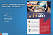 Flat Seo Flyer, a Flyer Template by Nody4Design (Thumbnail 2 of 3)