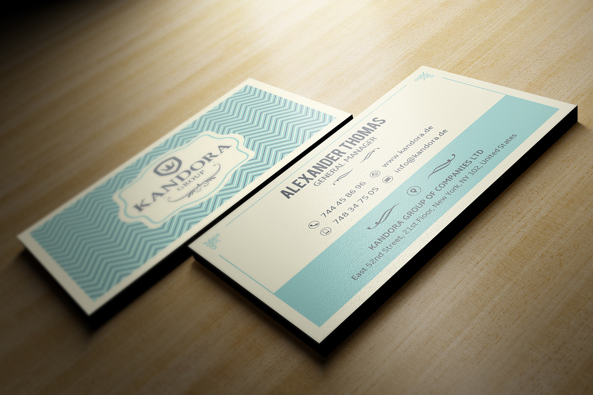 Retro Business Card, a Business Card Template by Marvel (Photo 3 of 6)