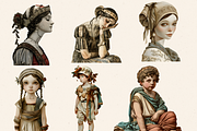 SURREAL ROMAN EMPIRE CLIPART PACK, a Person Illustration by Daring Digies (Thumbnail 5 of 10)