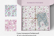 MAGNOLIA - Watercolor collection, a Decorative Illustration by Navenzeles (Thumbnail 11 of 13)