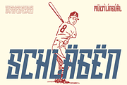 Blasher - Sport Baseball Font, a Slab Serif Font by Pandeka Studio (Thumbnail 7 of 12)