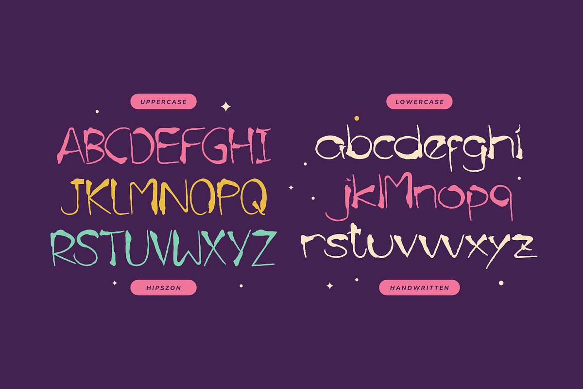 Hipszon Playful Font, a Handwritten Font by infernostudio3 (Photo 8 of 11)