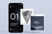 Social Media Display Mockup, an iPhone Mockup by SLAB! Design (Thumbnail 4 of 8)