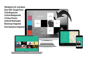 Fun Folio Wordpress Theme